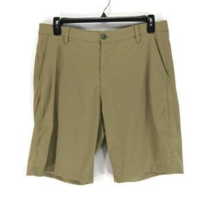 Eddie Bauer Hiking Shorts Men's Size 36 Tan Pockets Stretch Outdoor Trail Casual